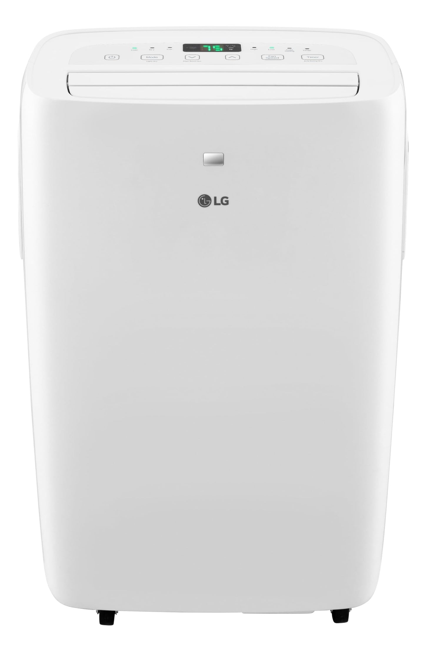 LG 7,000 BTU Portable Air Conditioner, 115V, Cools 300 Sq.Ft. (12' x 25' Room Size), Portable Air Conditioner for Home with Quiet Operation, LCD Remote Control, and Window Installation Kit, White