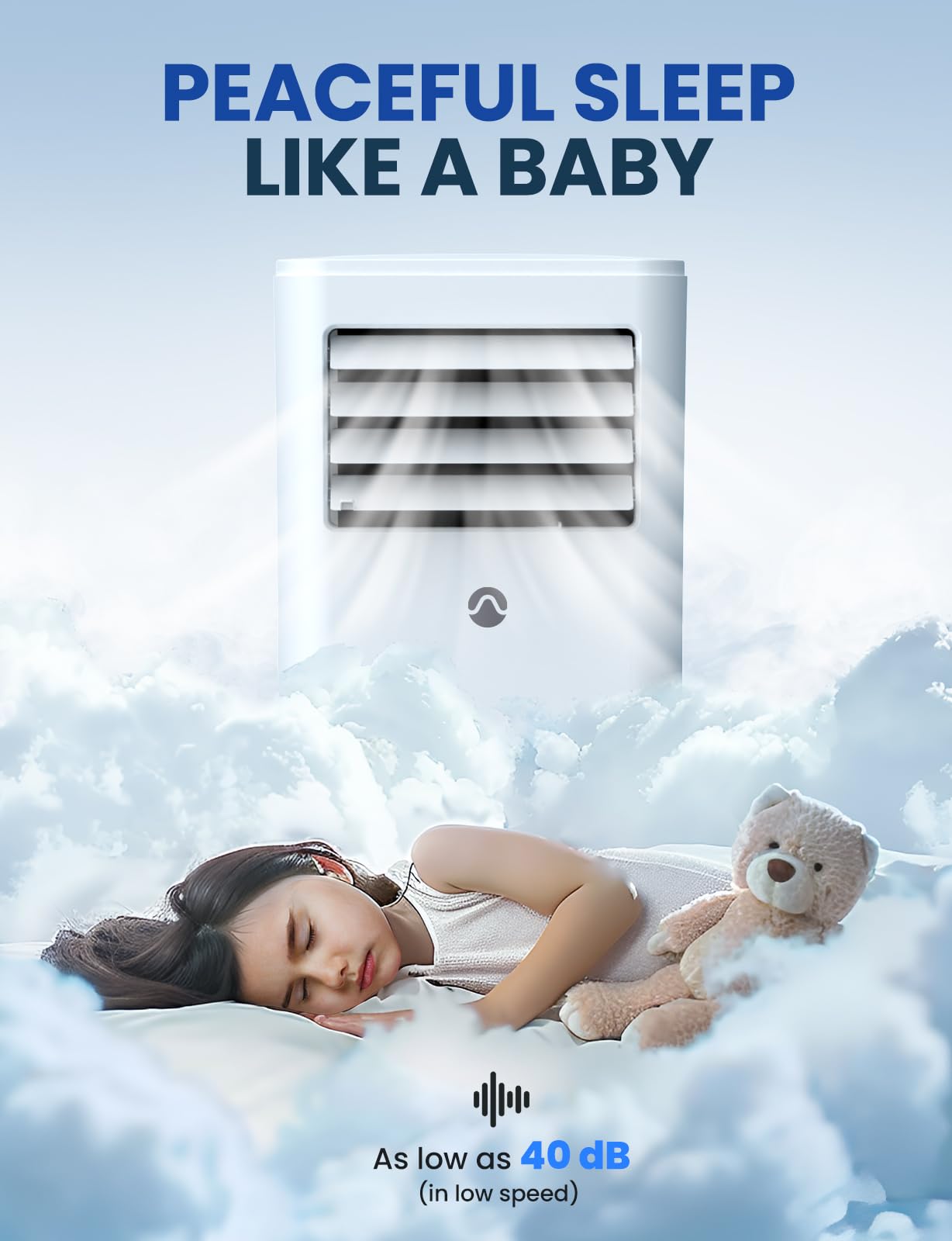 Portable Air Conditioners, 10000 BTU Air Conditioner Portable for Room up to 450 Sq. Ft., 3-in-1 Portable AC Unit with Digital Display, Remote Control, Window Installation Kit, 24H Timer, Sleep Mode