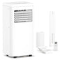 ZAFRO 8,000 BTU Portable Air Conditioners, 4 Modes Portable AC Unit with Fast Cooling/Energy Efficient/Remote/24Hrs Timer for Bedroom/Dorms/Indoor Rooms, White