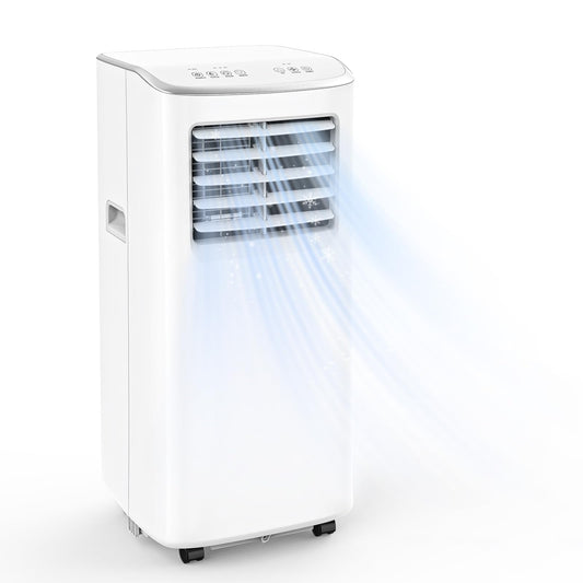 8500 BTU Portable Air Conditioners, 3-In-1 Cooling AC Unit with Fan & Dehumidifier, Air Conditioner Remote Control & Sleep Mode, Cools up to 450 sq.ft, Installation Kit for Rooms/Studios/Offices