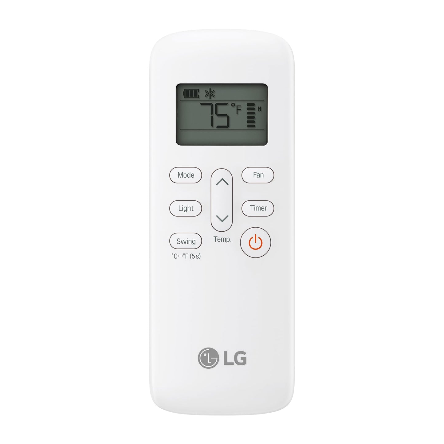 LG 7,000 BTU Portable Air Conditioner, 115V, Cools 300 Sq.Ft. (12' x 25' Room Size), Portable Air Conditioner for Home with Quiet Operation, LCD Remote Control, and Window Installation Kit, White