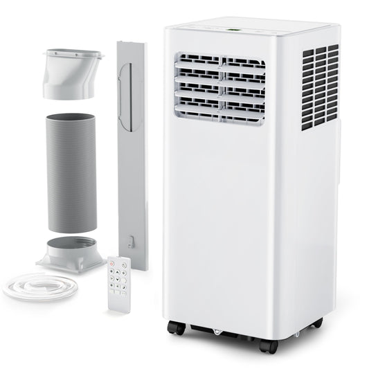 EUHOMY 10000 Btu Portable Air Conditioners, 4 in 1 Portable AC with Cool, Dry, Fan, Sleep Modes, Room Air Conditioners with 52dB & 24H Timer, with Remote, for Bedroom, Rooms, Apartment up to 450 Sq.Ft