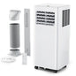 EUHOMY 10000 Btu Portable Air Conditioners, 4 in 1 Portable AC with Cool, Dry, Fan, Sleep Modes, Room Air Conditioners with 52dB & 24H Timer, with Remote, for Bedroom, Rooms, Apartment up to 450 Sq.Ft
